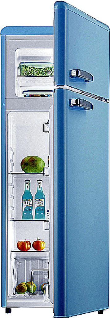 Wolkenstein GK 212.4 RT LB Retro Kühl-/Gefrierkombination Produktbild 
