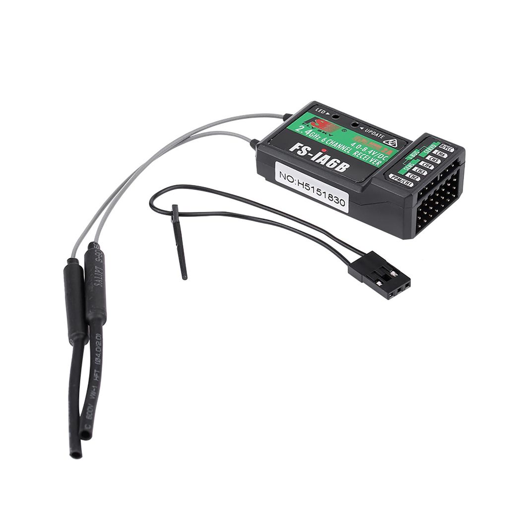 Flysky FS‑IA6B IA6B 2,4G 6CH RC-Empfänger PPM für FS‑I6X Produktbild 