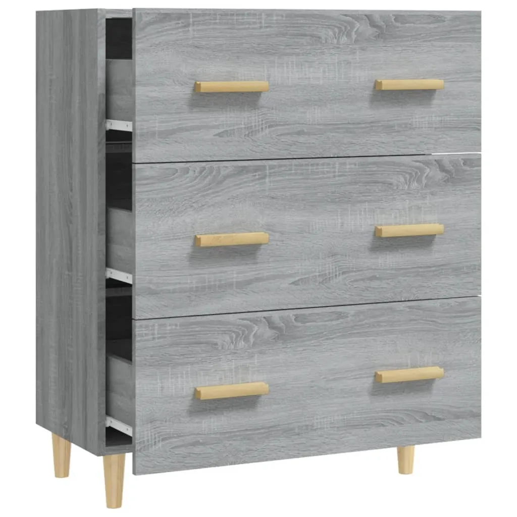 Madia Salvaspazio Grigio Sonoma 70x34x90 cm | The Living Store Online - 5