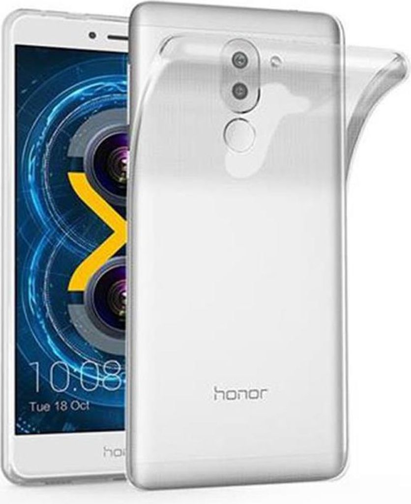 Cadorabo Hülle für Huawei MATE 9 LITE / GR5 2017 / Honor 6X Schutz Hülle in Transparent Schutzhülle TPU Silikon Cover