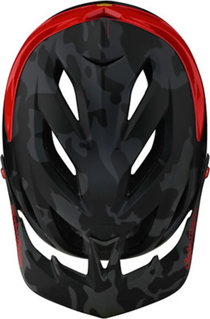 Réparez votre Casque TLD A3 : Visière Camouflage Gris Rouge d'Origine