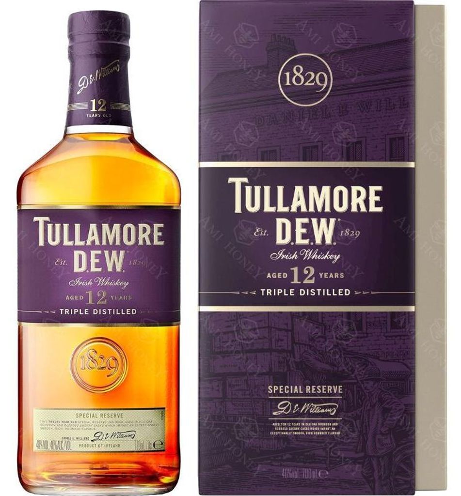 Tullamore DEW 12 Jahre - Tripla Distillazione - Whisky Immagine del prodotto 