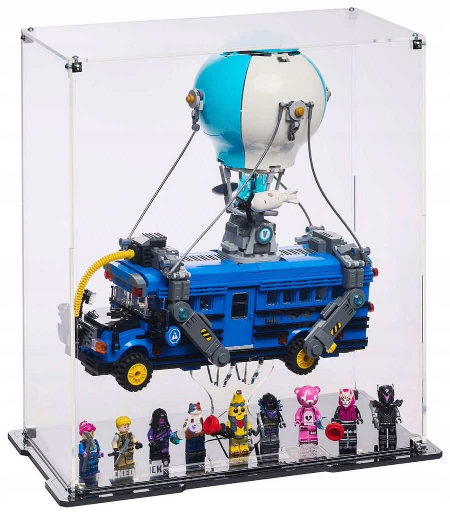 Blacked Brick Vitrine für LEGO® Fortnite 77073 – Kampfbus Produktbild 