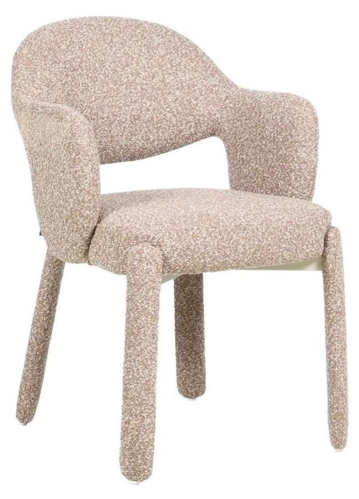 Bronx71 Esszimmerstuhl June Bouclé braun