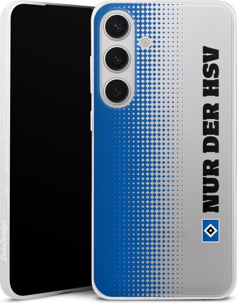 DeinDesign Slim Hülle für Samsung Galaxy S25+ Silikon Case Ultra Dünn Handyhülle HSV Logo transparent