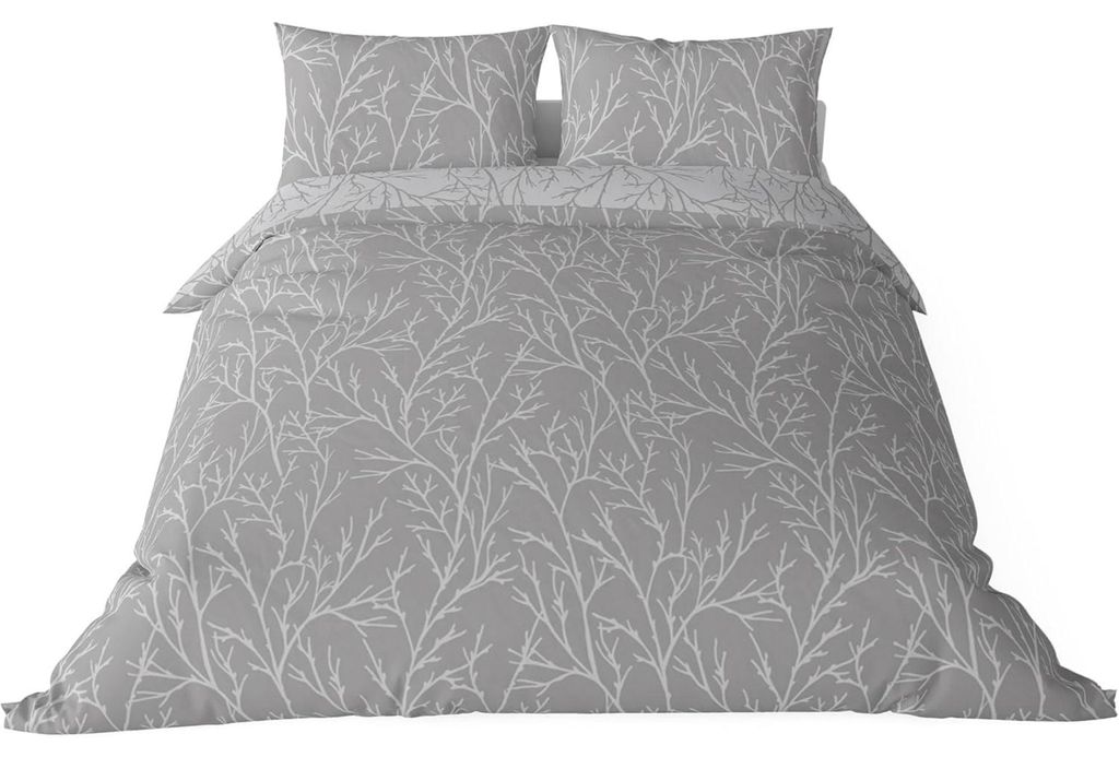 Komplet pościeli dwustronnej Brielle Mako Satin, 100% Zdjęcie produktu 