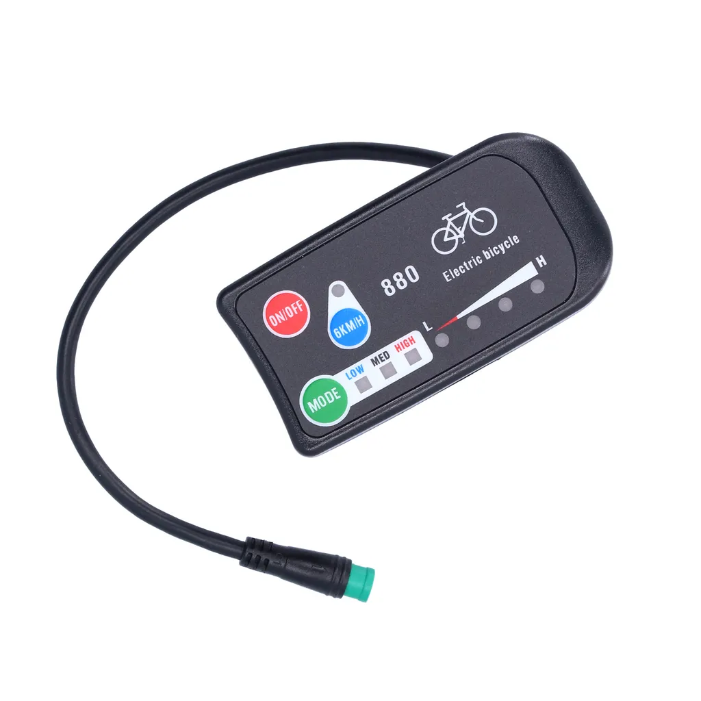 Misuratore LED880 per E-bike 36V-48V | Ricambio Originale KT Controller - 3