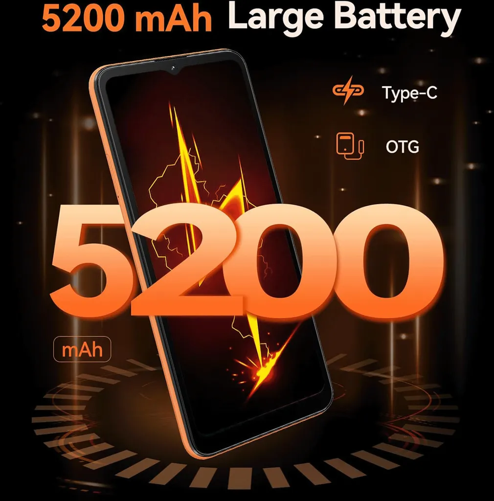 Smartphone CUBOT Note 21 Orange 128Go Android 13 Écran 90Hz Fluide - 6