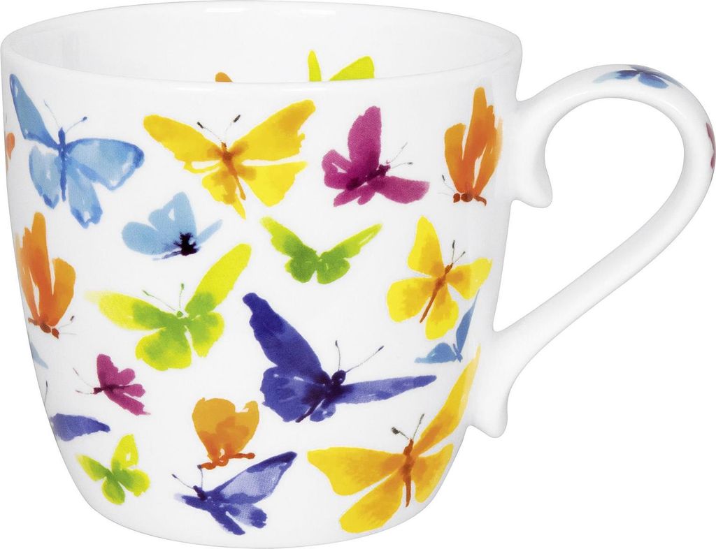 KÖNITZ 1120572705 Becher BUTTERFLY 450 ml aus Bone China Produktbild 