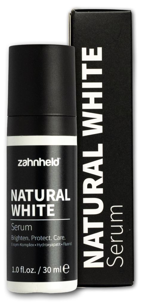 Zahnheld Whitening Serum – Enzymatische Zahnaufhellung mit Produktbild 