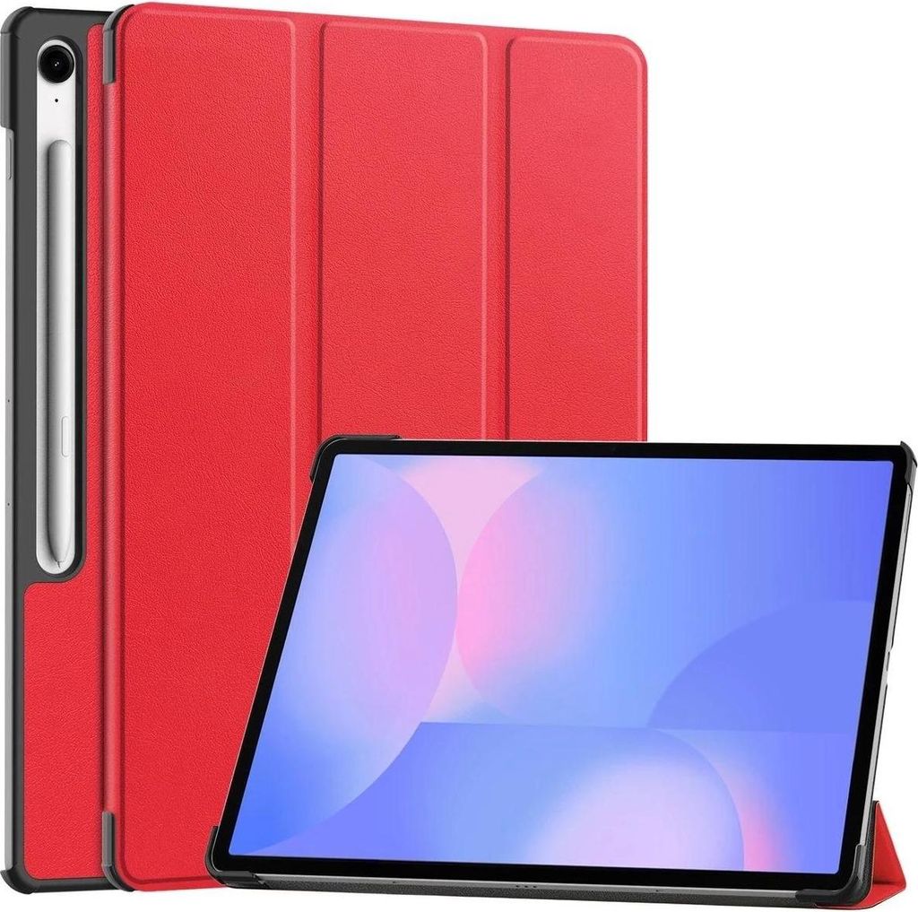 Bizon Case Tab Croc Samsung Galaxy Tab S10 FE+ Plus rot