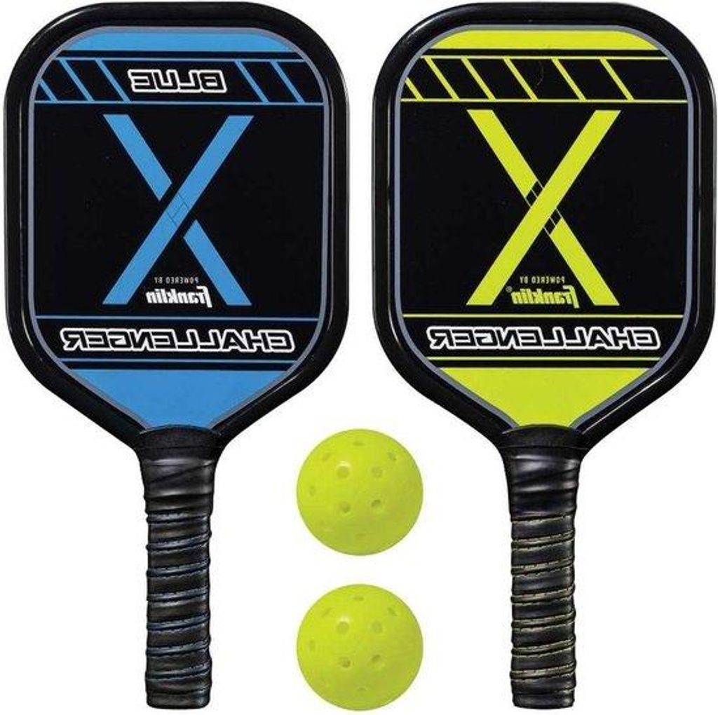 Pickleball-Anfänger-Set mit 2 Aluminium-Schläger und 2 X-40-Picklebällen
