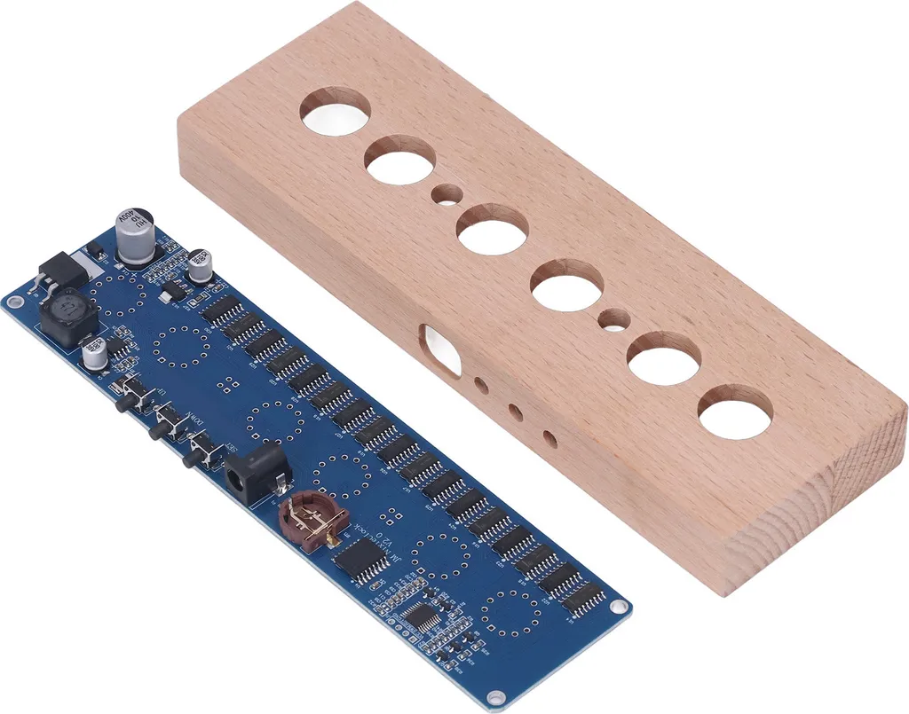 Kit Horloge Nixie IN14 Haute Précision Design Vintage et Éclairage DC12V
