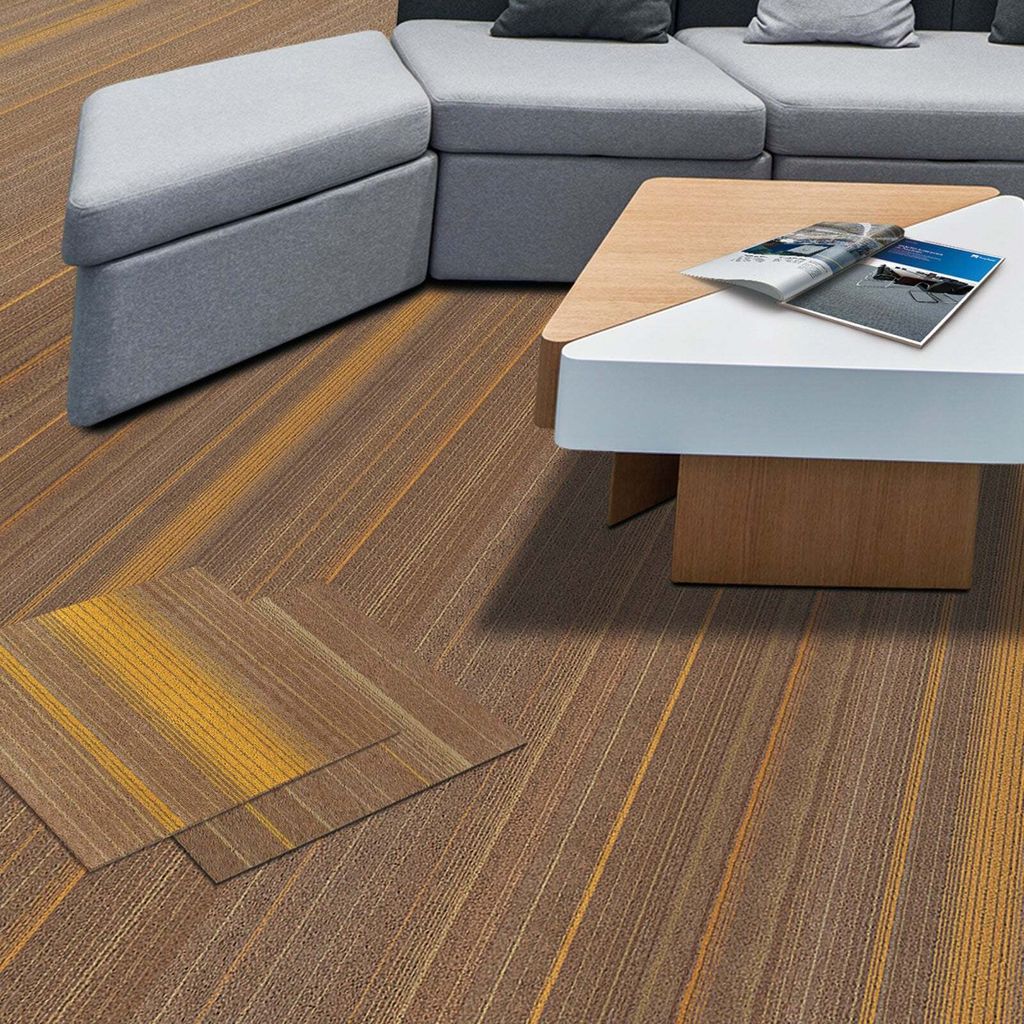 Designové kobercové dlaždice Paris béžová 50 x 50 cm Obrázek produktu 8