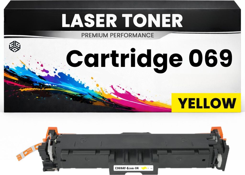 Toner kompatibel für Canon Cartridge 069 Yellow imageCLASS LBP673Cdw/LBP674Cx/LBP674Cdw/MF752Cdw/MF753Cdw/MF751Cdw/MF754Cdw/MF755Cdw/MF756Cx in Gelb