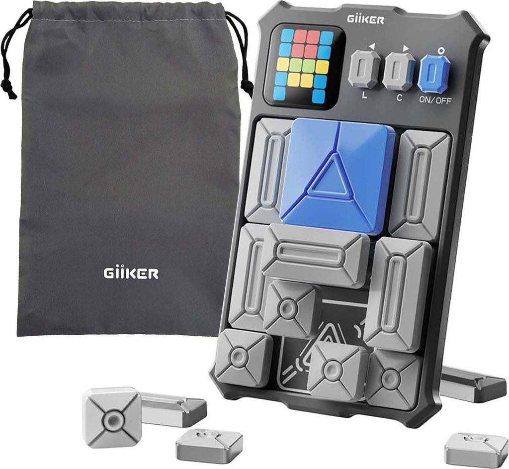 Giiker Super Slide Puzzle-Spiel – Grau