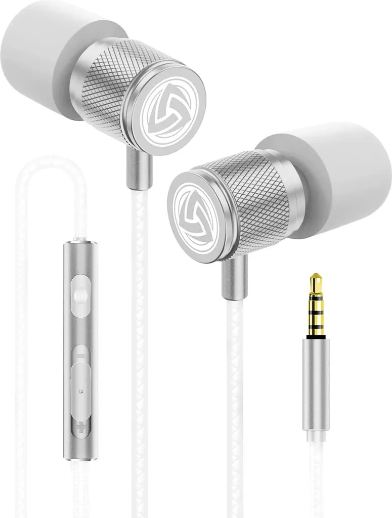 Cuffie In-Ear Professionali con Microfono per Call e Musica HD