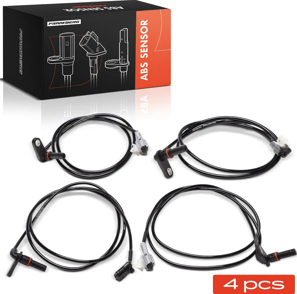 4x Capteur ABS de remplacement pour Mitsubishi Fuso Canter - 4 pcs