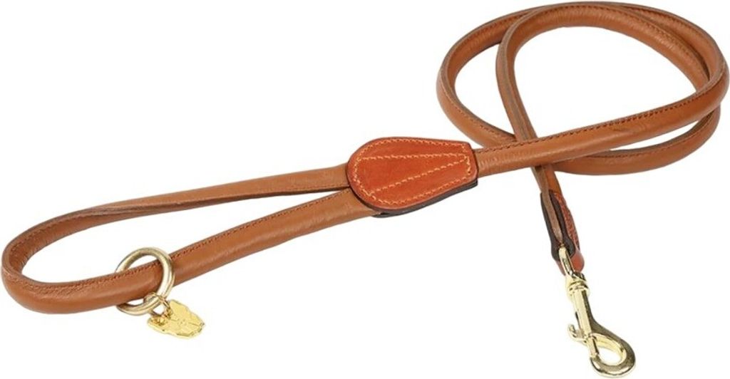 Digby & Fox - Hundeleine, Aufgerolltes Leder ER2100 Produktbild 