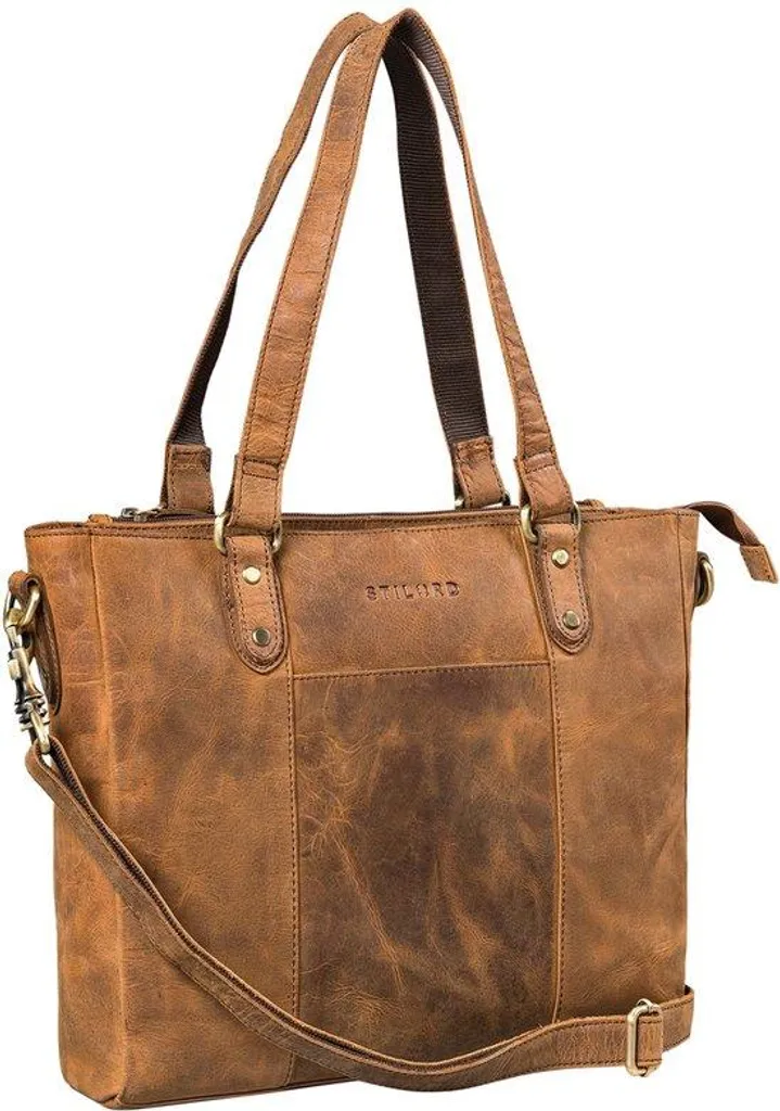 Sac en cuir marron sépia grand volume - Rangez tout avec style enfin