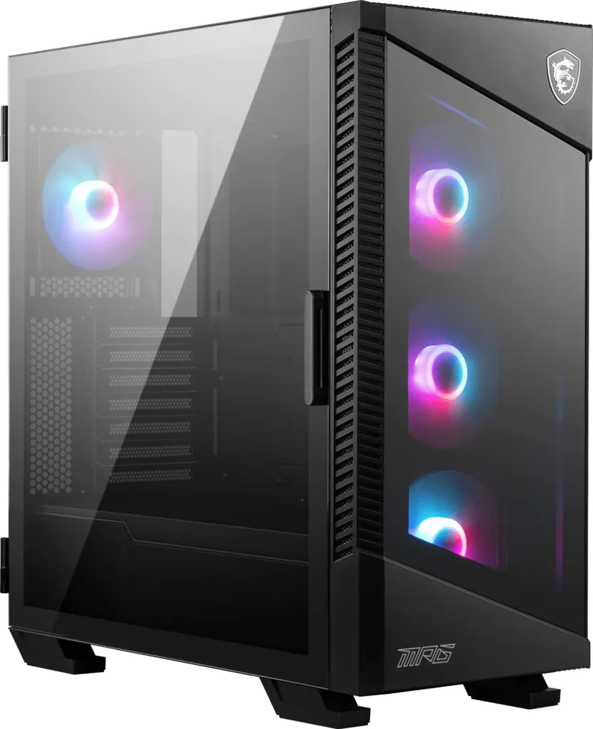 Case Gaming MSI VELOX 100R: Estetica ARGB e Pannello in Vetro
