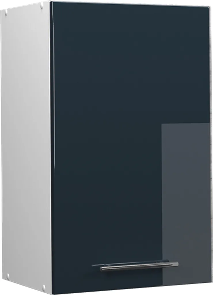 Mobile Pensile Vicco 45 cm Blu Lucido Fame-Line | Offerta Cucina Componibile