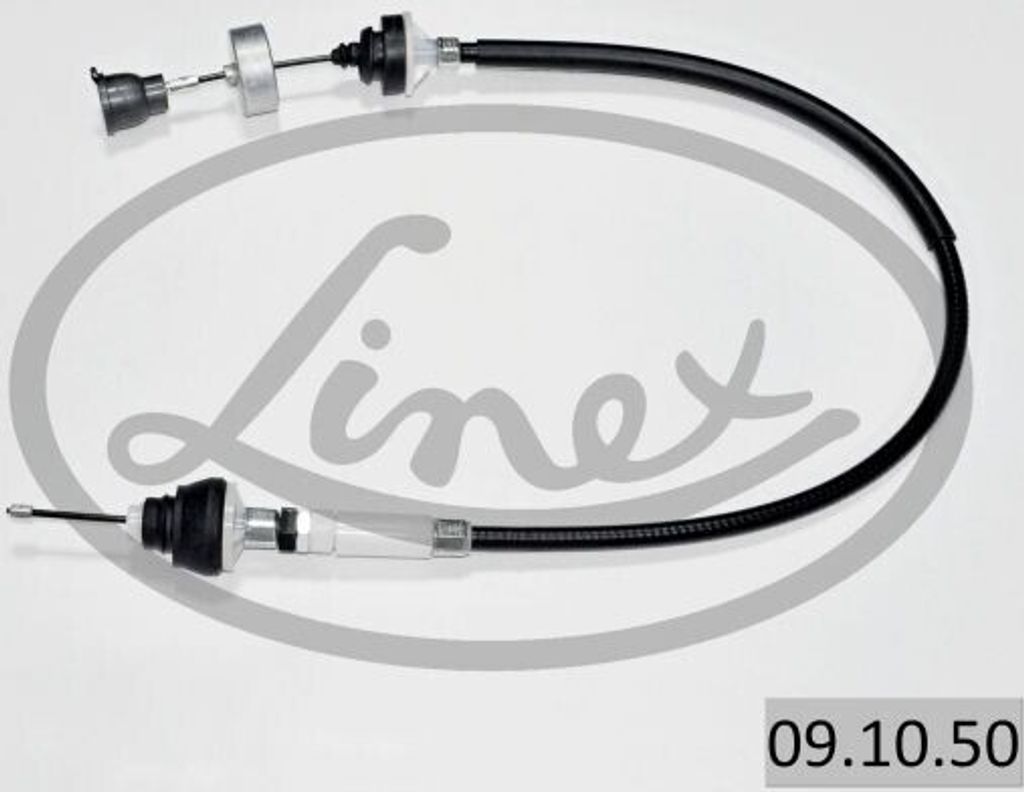 LINEX 09.10.50 Kupplungsseil Seilzug passend für PEUGEOT PARTNER Combispace (5F) 895/700mm