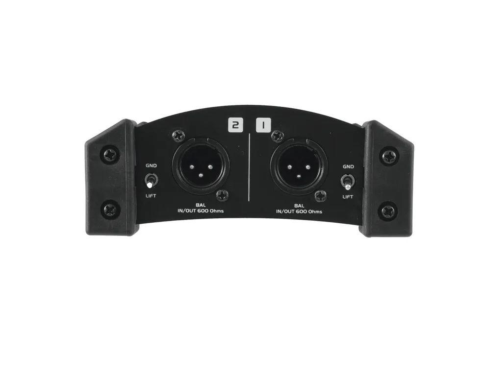 Omnitronic LH-061 PRO Boîtier DI Passif Dual avec Atténuateur Réglable - 2