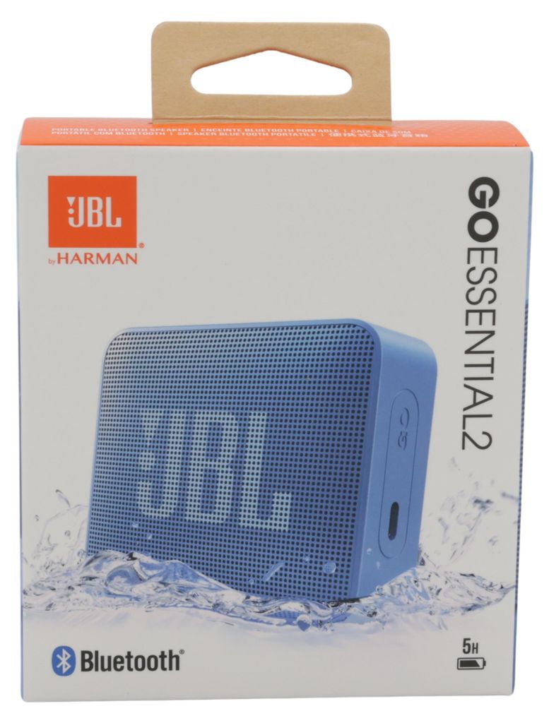 JBL GO Essential 2, tragbarer Bluetooth-Lautsprecher, blau Produktbild 