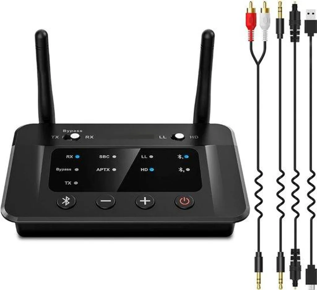 Récepteur Bluetooth TV et Voiture Adaptateur Audio pour Casque et HP