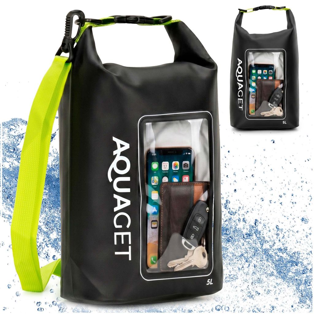 Drybag | Waterdichte Tas | 5 Liter | Zwart Productafbeelding 