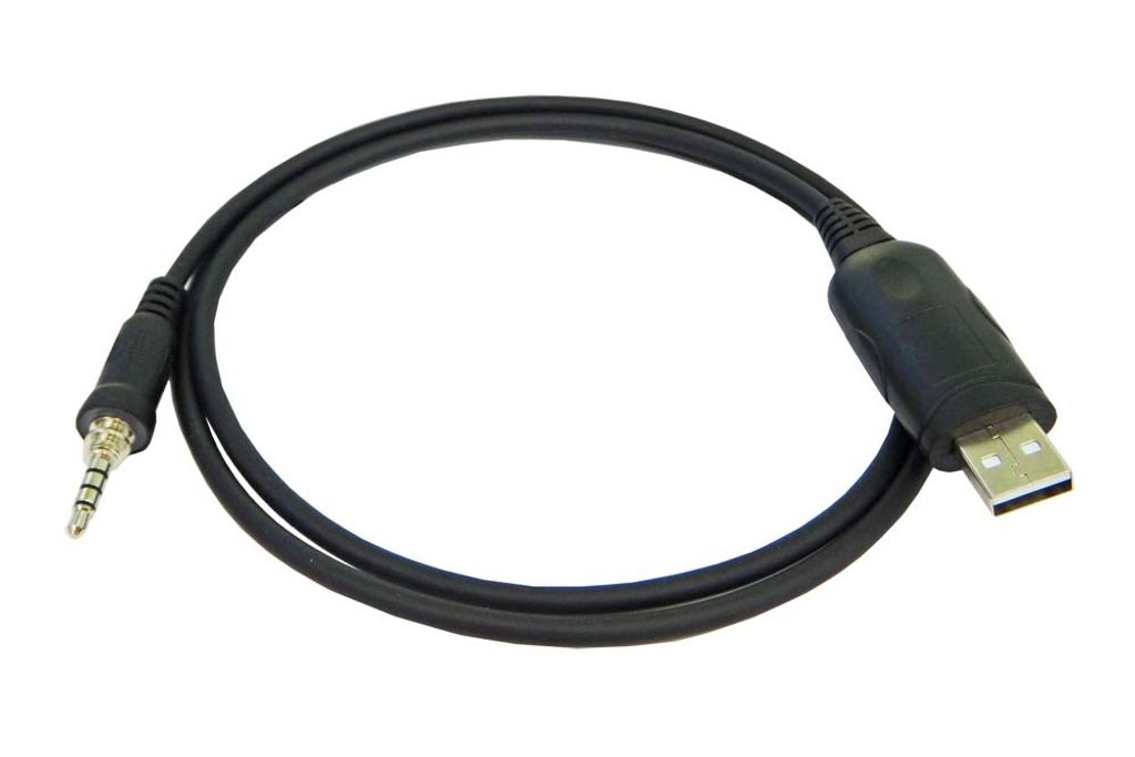 vhbw USB Programmierkabel Ersatz für CT-91 für Funkgerät, schwarz