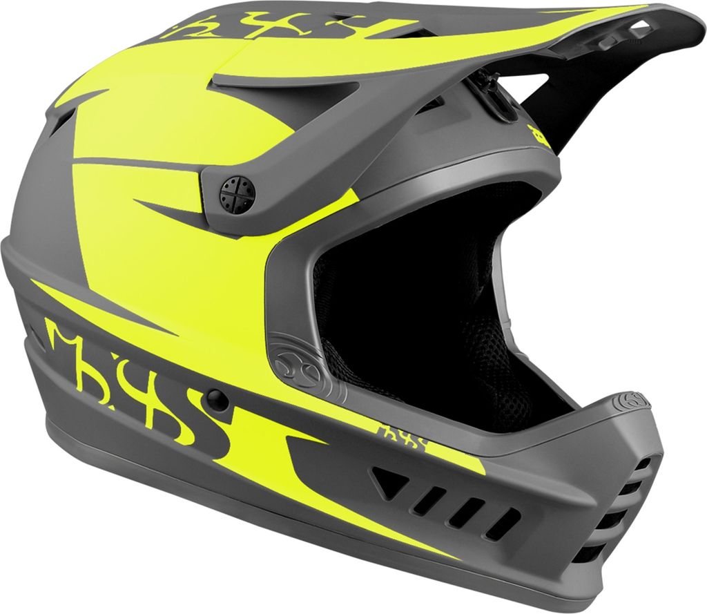 IXS Sports Division iXS XACT Evo helmet L/XL Lime-Graphite Produktbild 