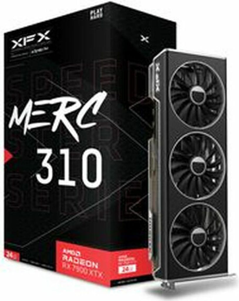 XFX Speedster MERC310 Radeon RX 7900 XTX - čierna edícia