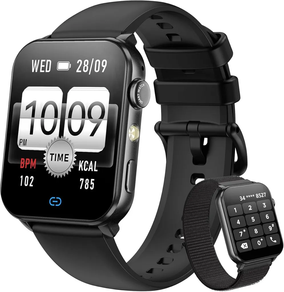 Orologio Sportivo Bluetooth con GPS e LED - Smartwatch 350mAh Uomo Donna