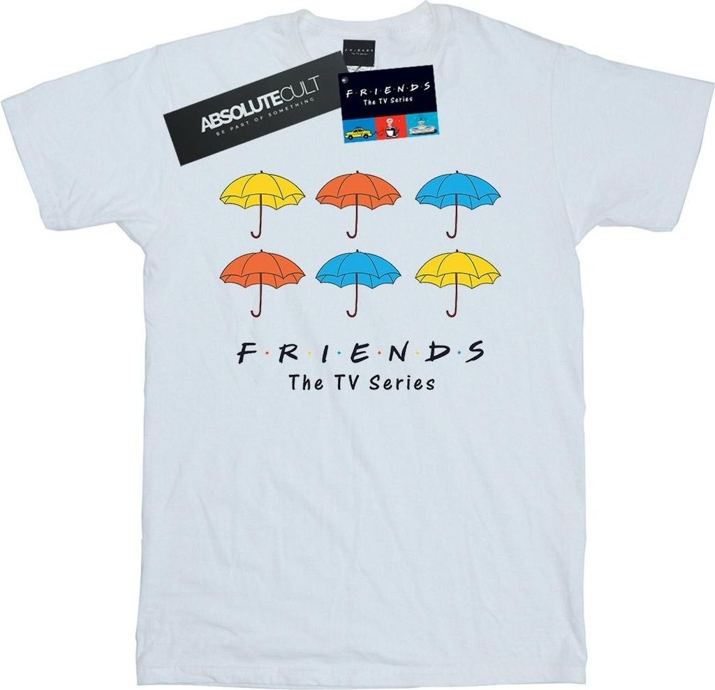Friends - T-Shirt für Damen BI23769 (XXL) (Weiß) Produktbild 
