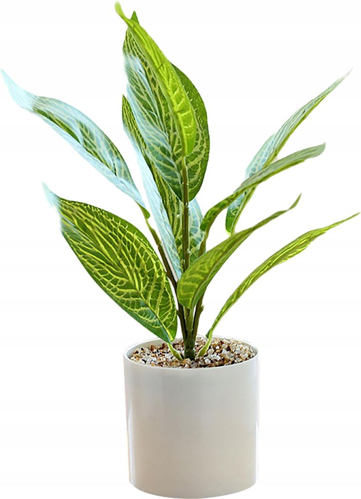 Künstliche Topfpflanze, realistisch, 34 cm, Busch, Produktbild 
