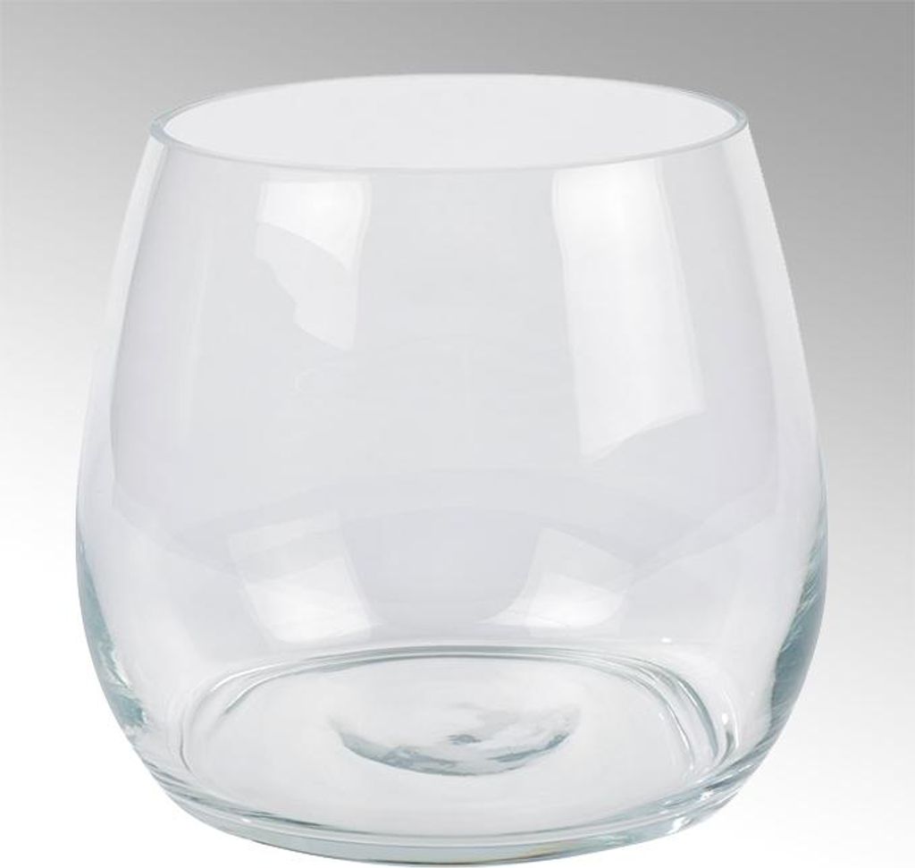 Lambert Selma Vase Glas H 16 D 16 cm, Klarglas 60016835 Produktbild 