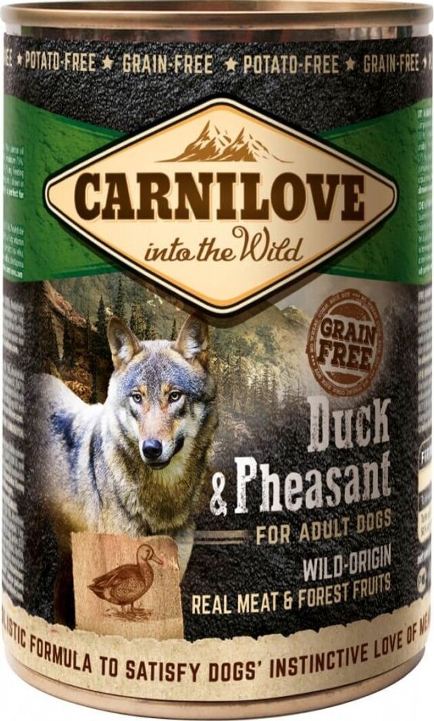 Carnilove Dog Dose - Adult - Duck & Pheasant 400g