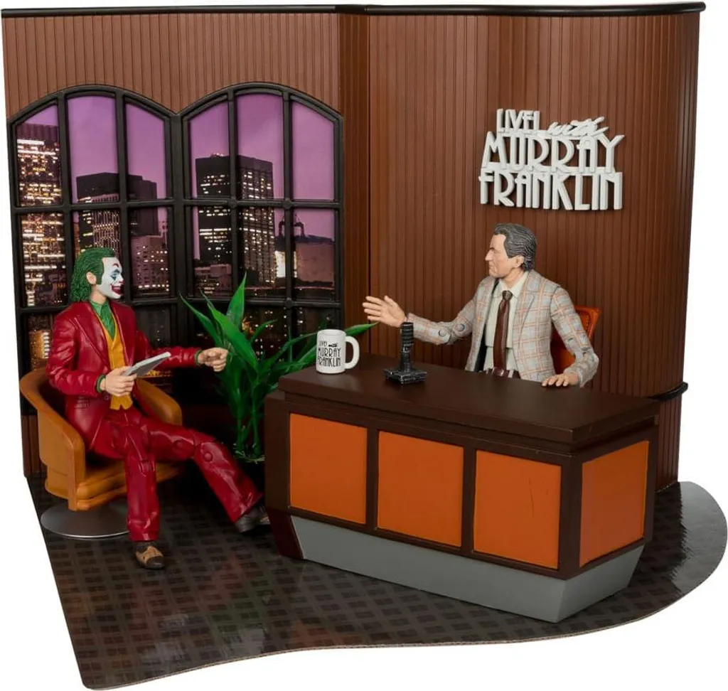 Figurine Joker de collection pour vitrine et diorama de cinéma DC