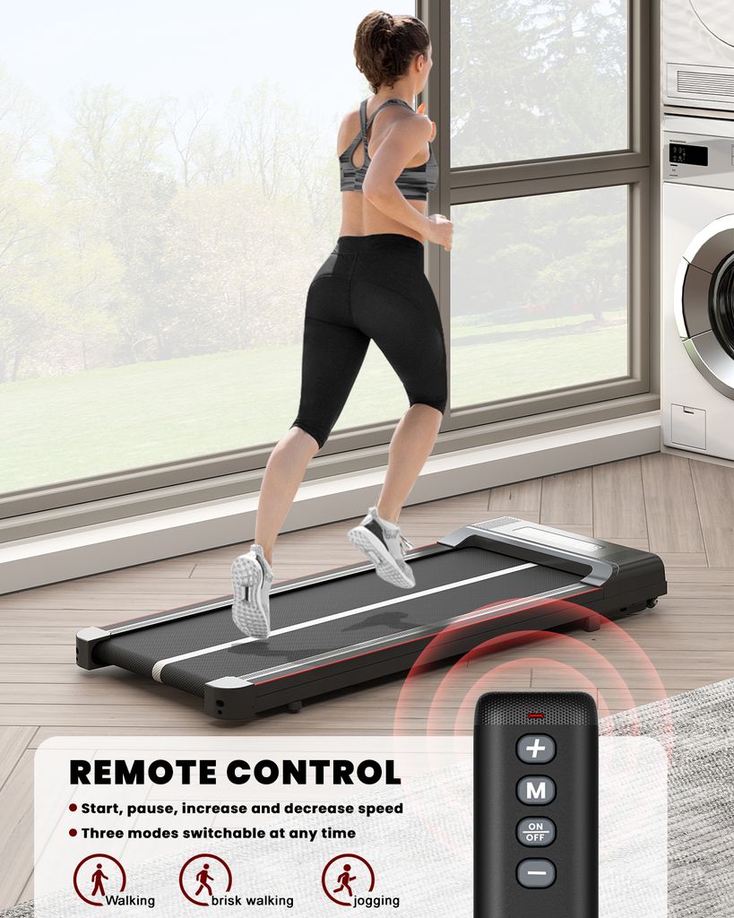 Motorisiertes Laufband – BIGZZIA Portable Flat – mit Produktbild 3