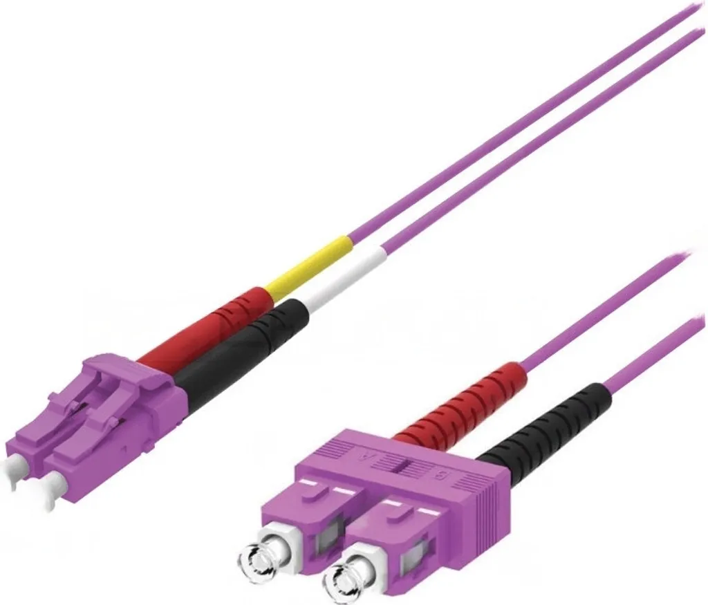 Câble InfiniBand WP WPC-FP4-5LCSC-100 Fibre Optique 10m LC-SC Aqua