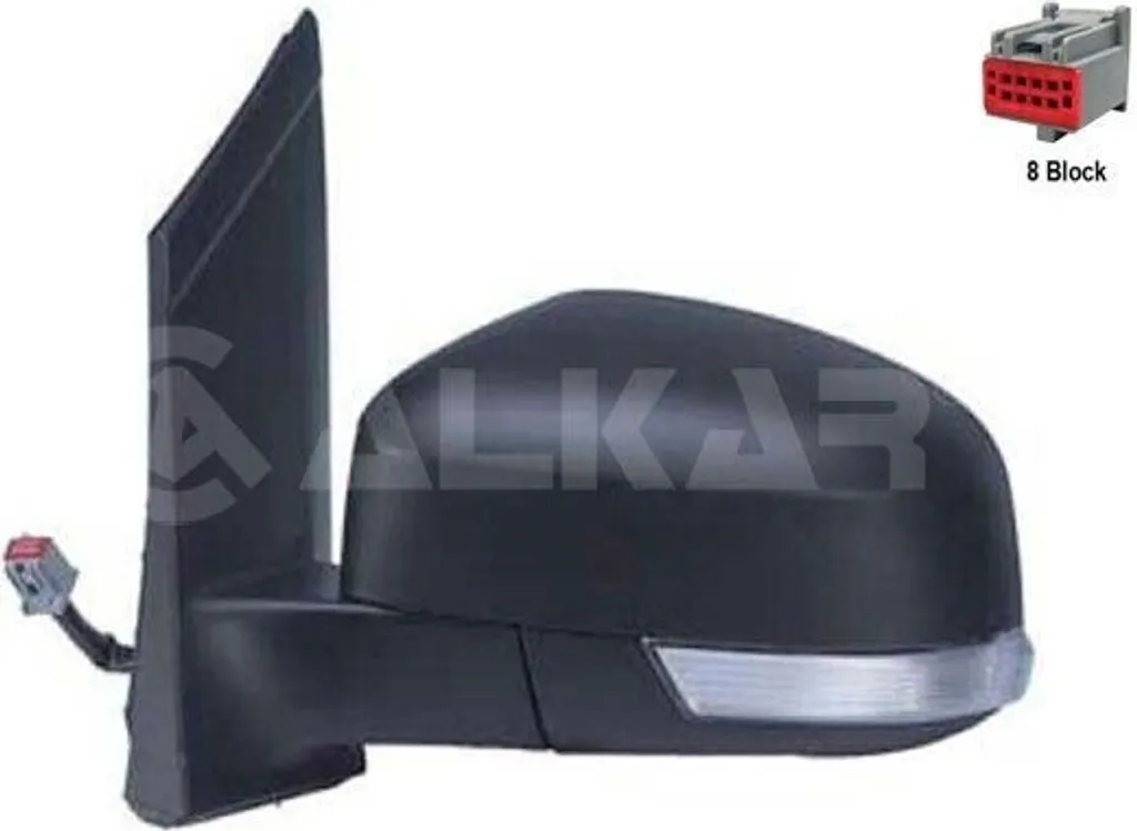 Rétroviseur complet pour Ford Focus II - Côté gauche - ALKAR 6121401