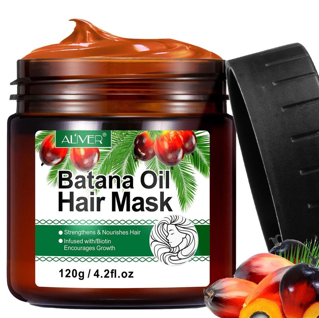 Maska na podporu růstu vlasů - s olejem batana - zabraňuje Obrázek produktu 