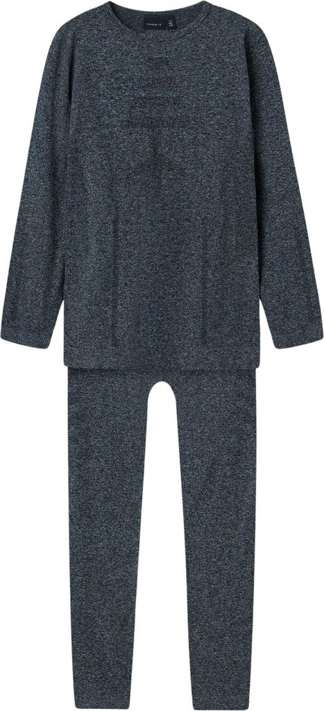 Name It Silver Seamless Baselayer Pyjama Junior