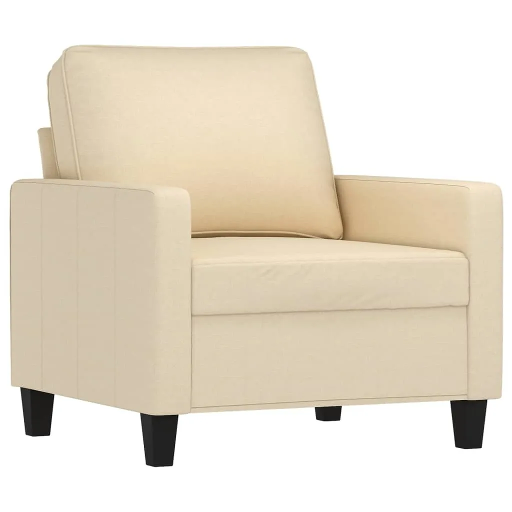 Poltrona Relax vidaXL Tessuto Crema 60 cm - Il Tuo Angolo di Relax