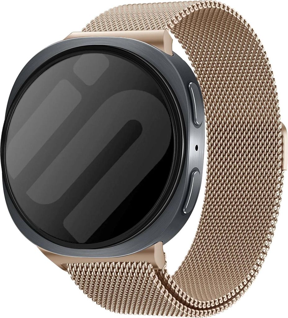 Strap-it Milanese Armband - Milanese Mesh Armband - passend für Samsung Galaxy Watch 8 - 40mm / Galaxy Watch 8 - 44mm / Galaxy Watch 8 Classic (ro...