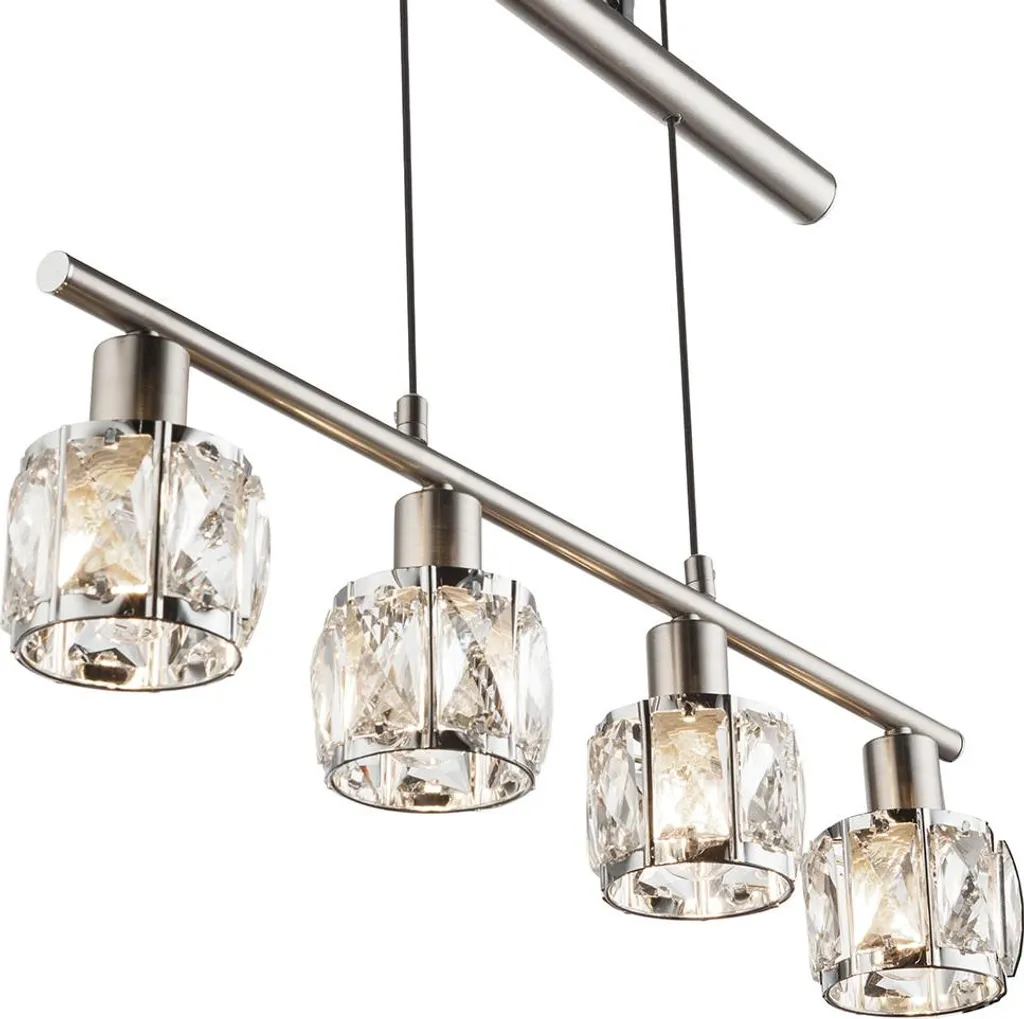 Globo Kris Lampadario Argento Cristallo 60cm - Trend Arredo Casa 2026 - 15