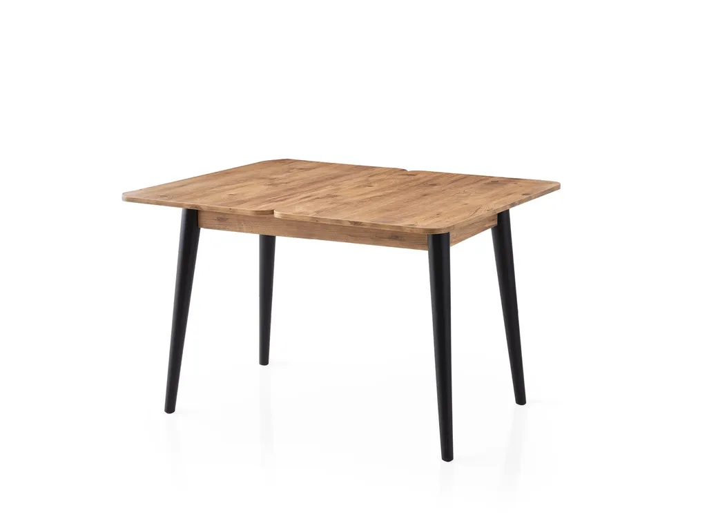 Petite table extensible 100cm Pin Atlantique pour optimiser l'espace - 5