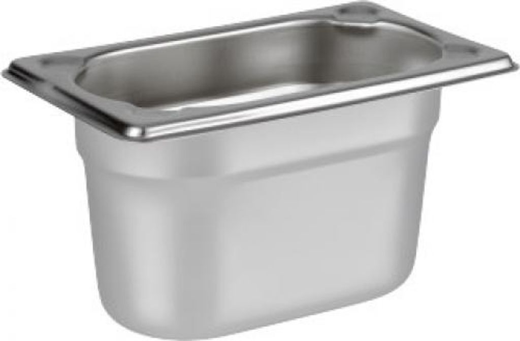 APS 81604 Bac GN 1/6 inox 100mm Image du produit 